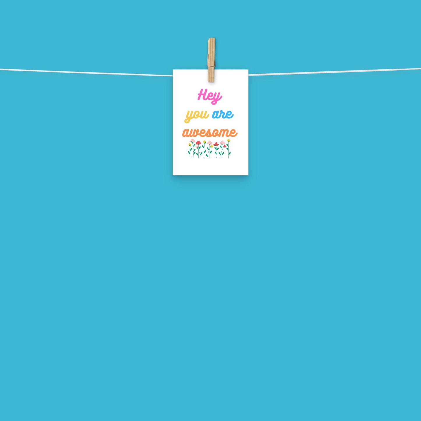 Poster - you are awesome