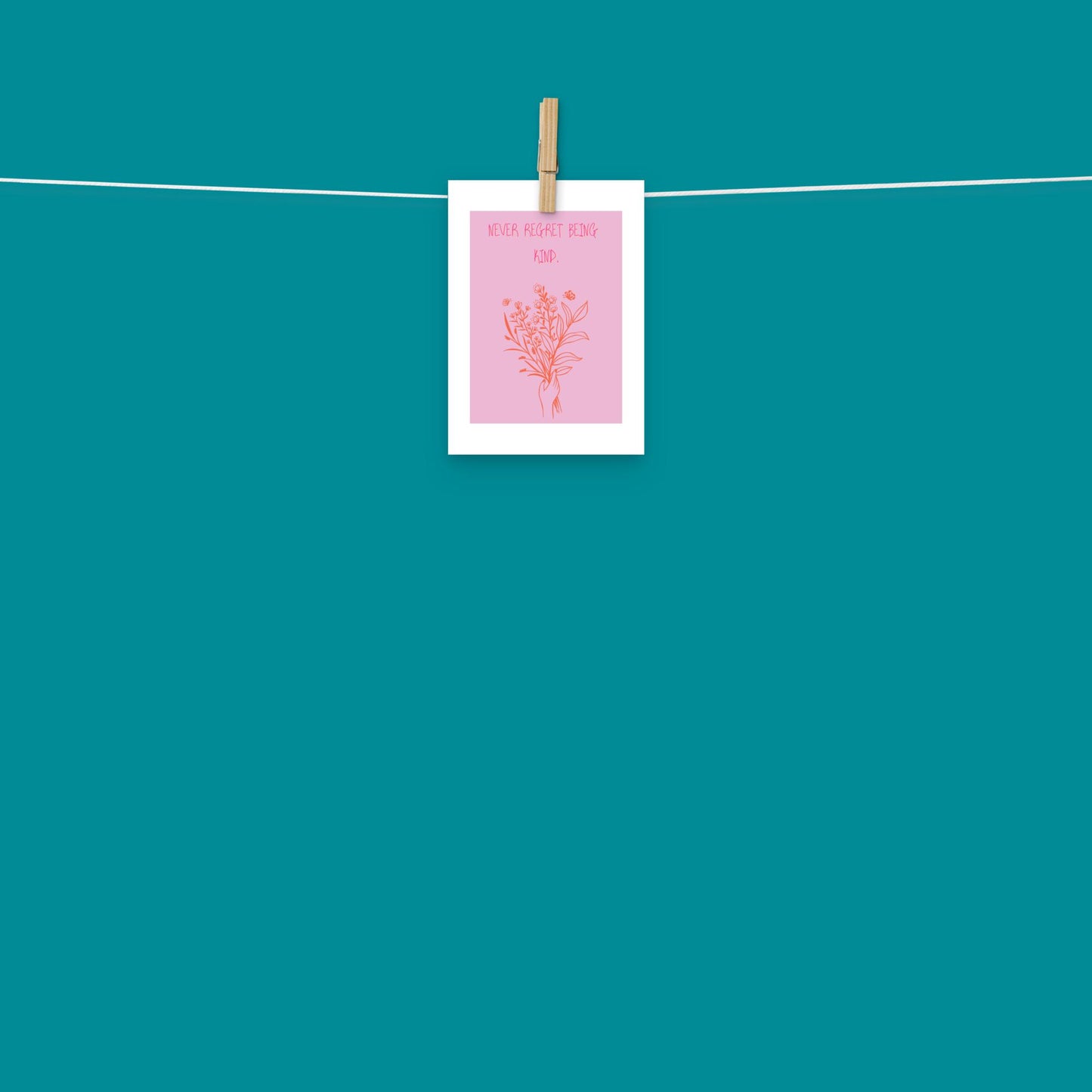 Poster - never regret