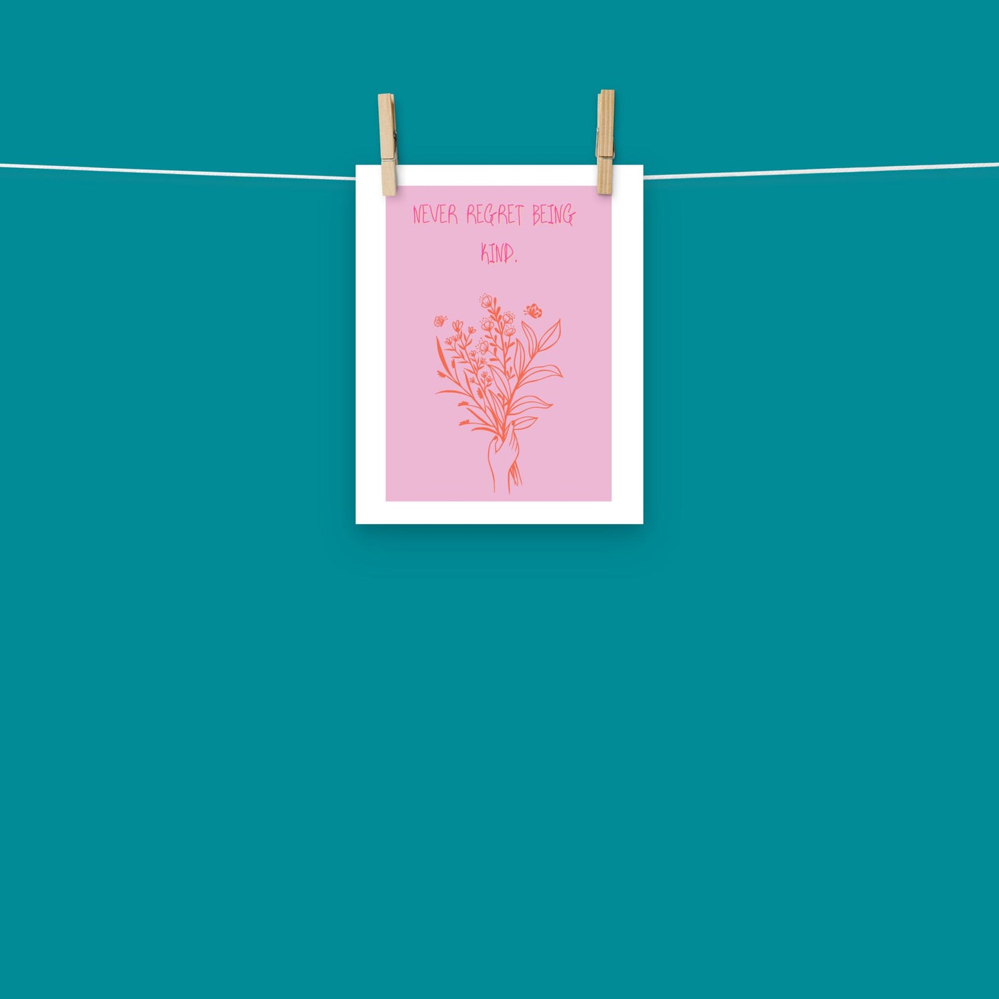 Poster - never regret