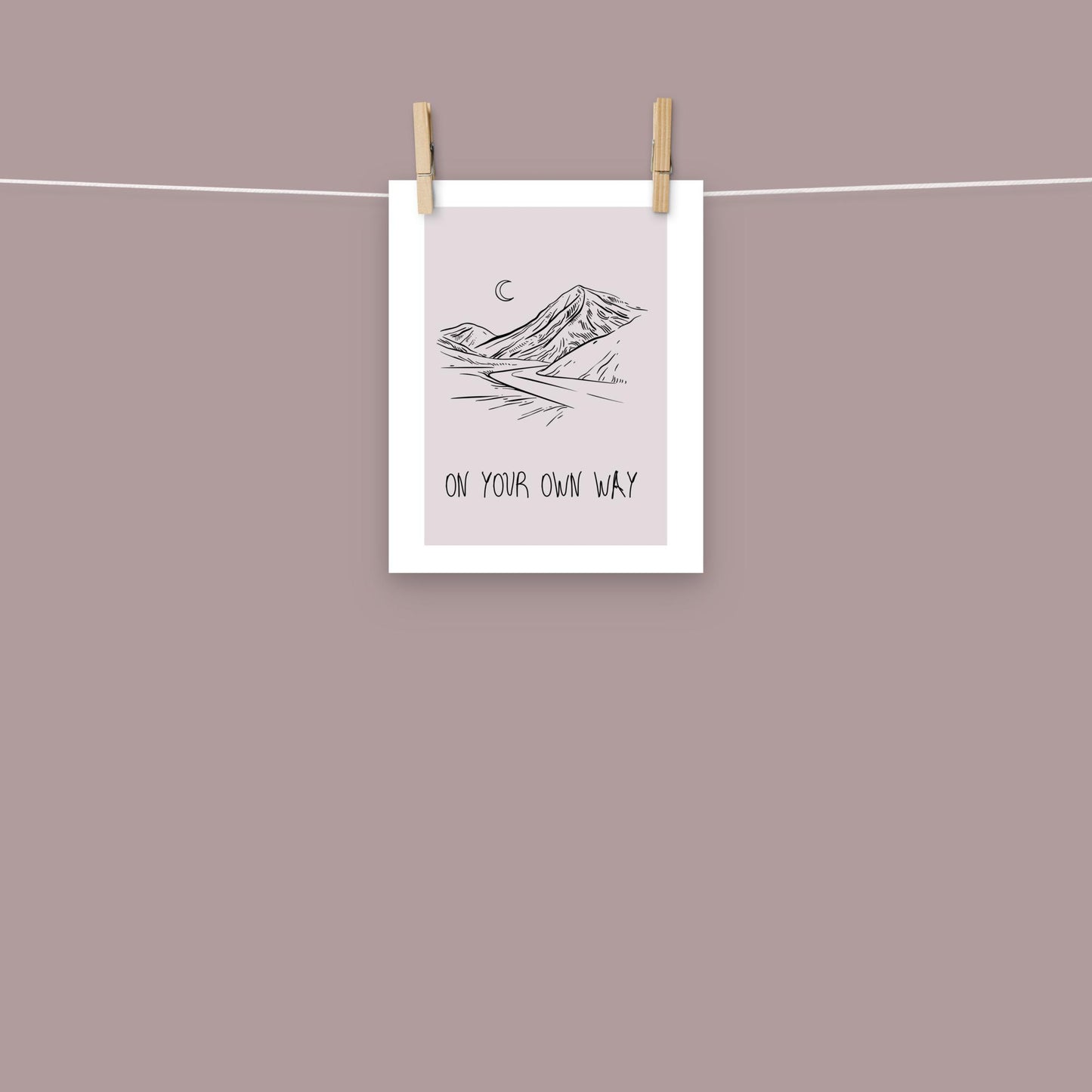 Poster - own way