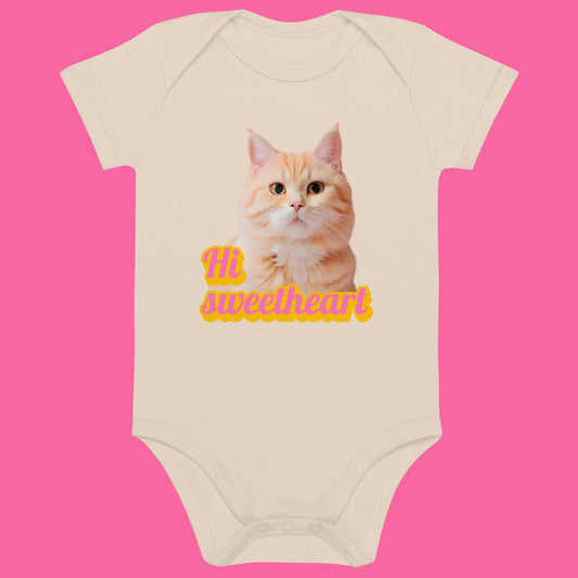 Bio Babystrampler - sweetheart