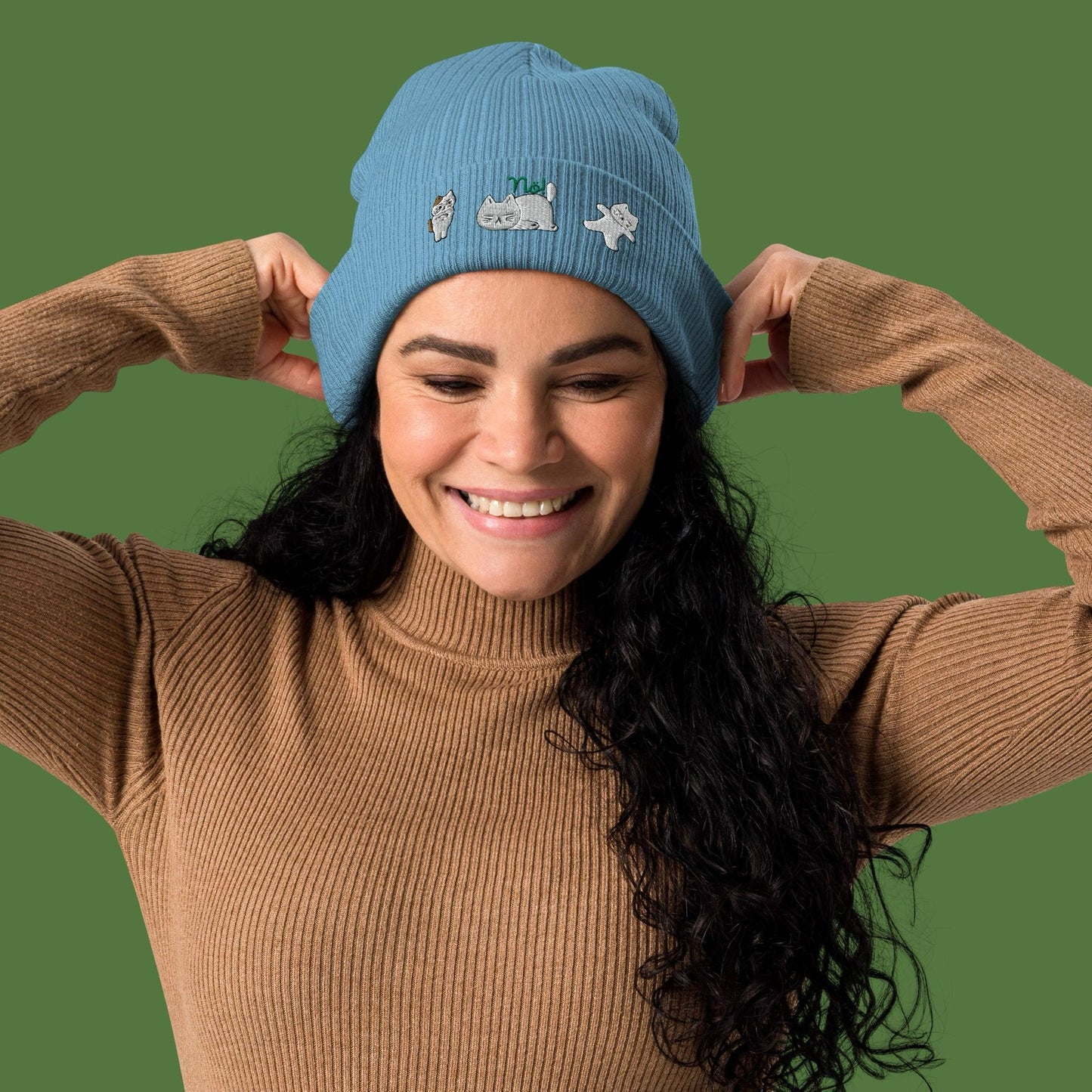 Bio Beanie - genervte Katzen