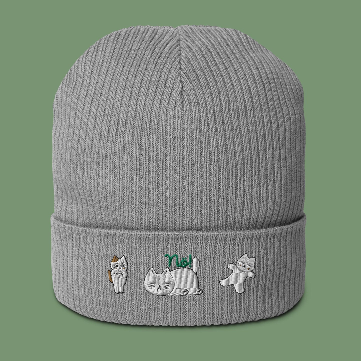 Bio Beanie - genervte Katzen