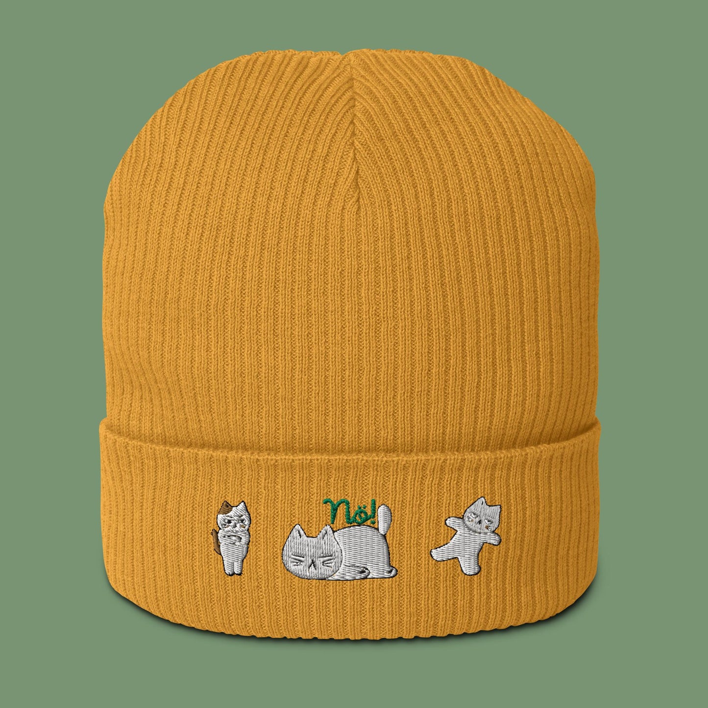 Bio Beanie - genervte Katzen