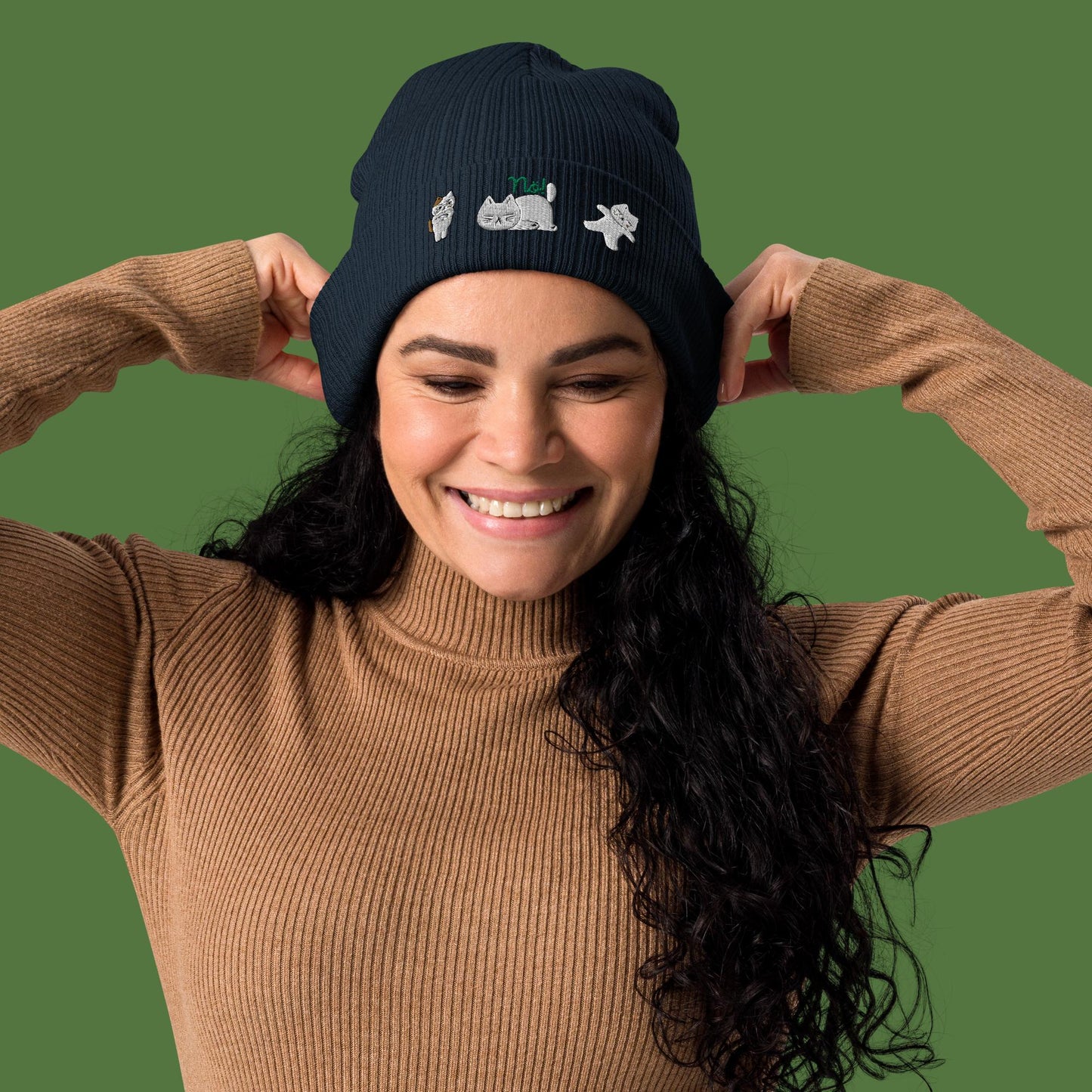 Bio Beanie - genervte Katzen