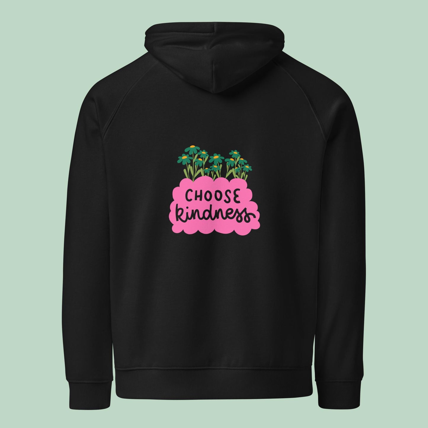 Bio-Raglan-Hoodie - kindness