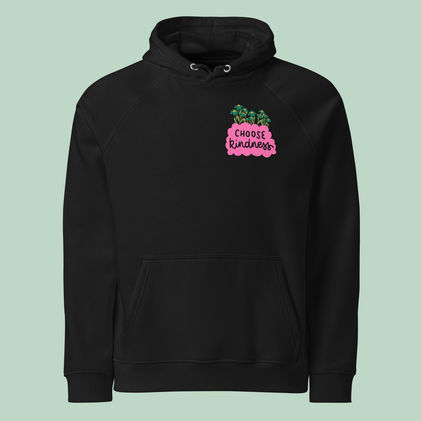 Bio-Raglan-Hoodie - kindness
