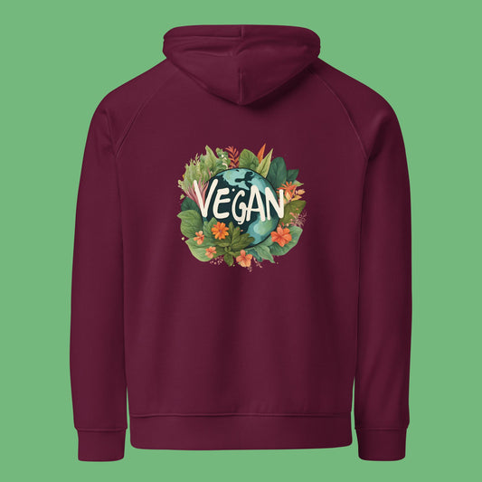 Bio-Raglan-Hoodie - vegan