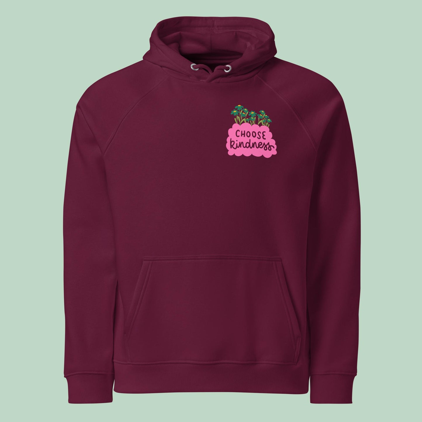 Bio-Raglan-Hoodie - kindness
