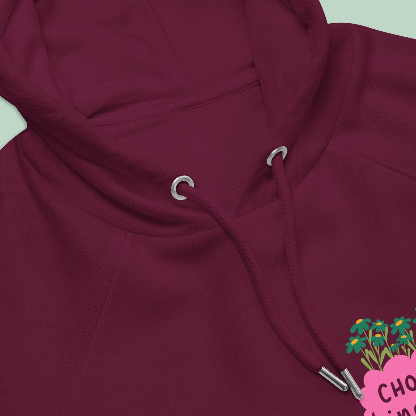Bio-Raglan-Hoodie - kindness
