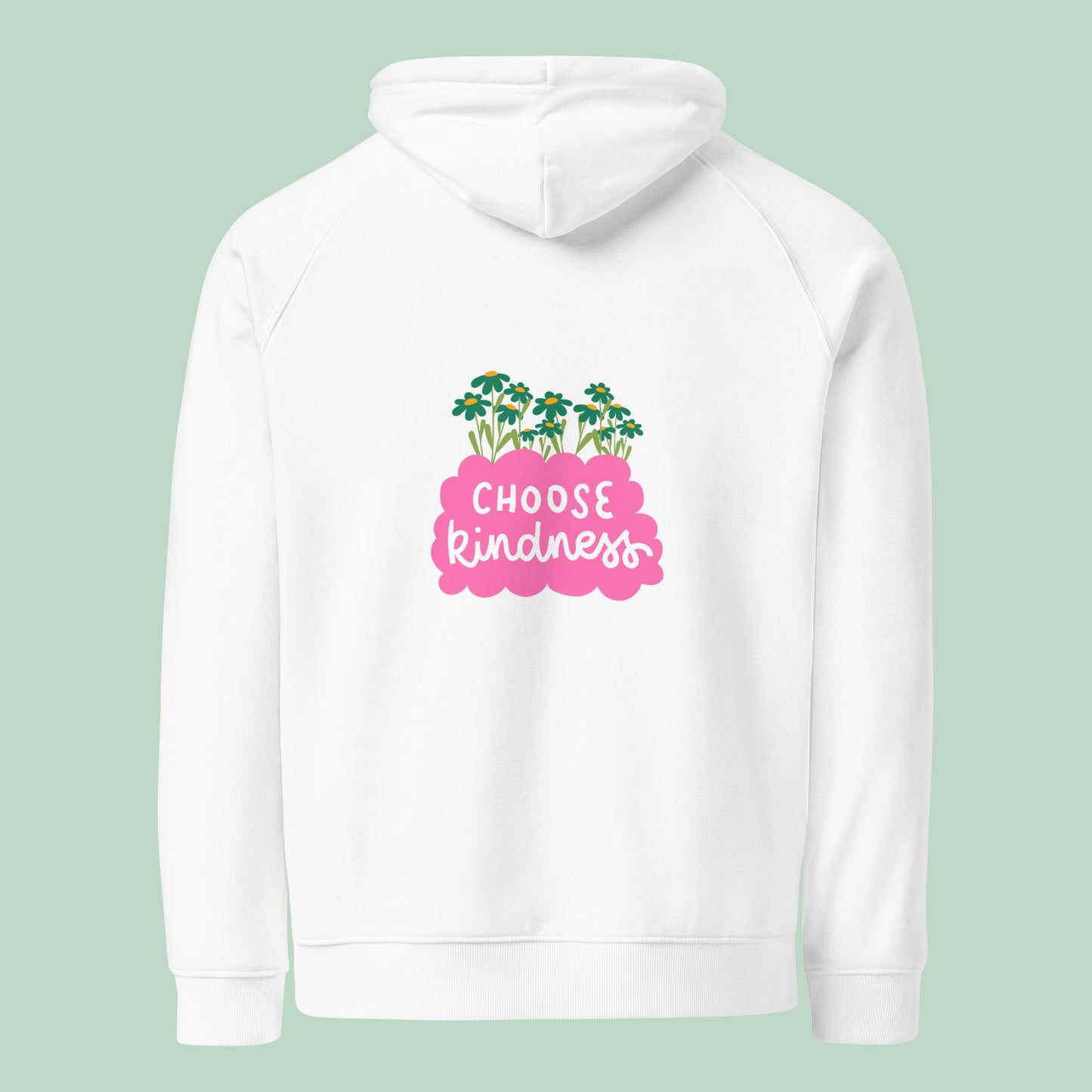 Bio-Raglan-Hoodie - kindness