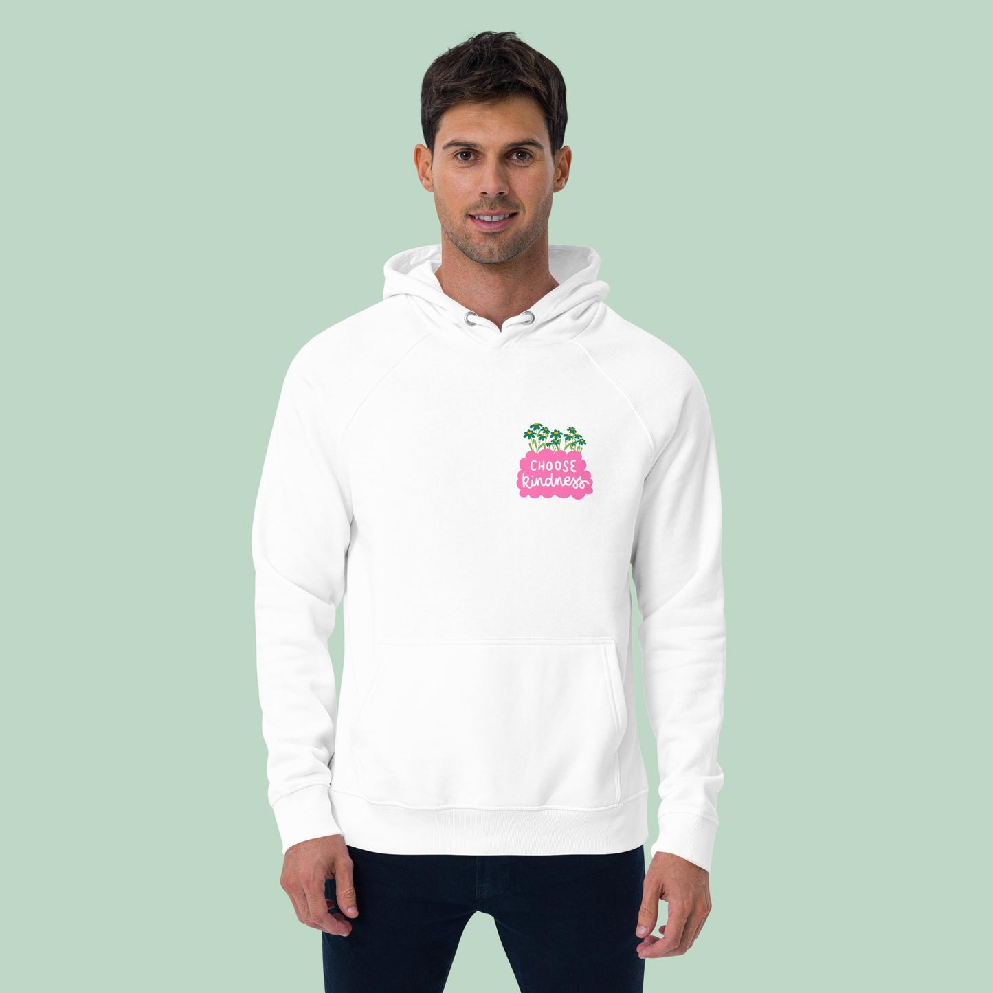 Bio-Raglan-Hoodie - kindness