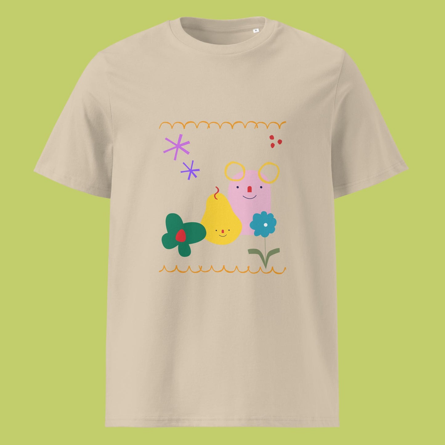 Bio Shirt - irgendwie abstrakt
