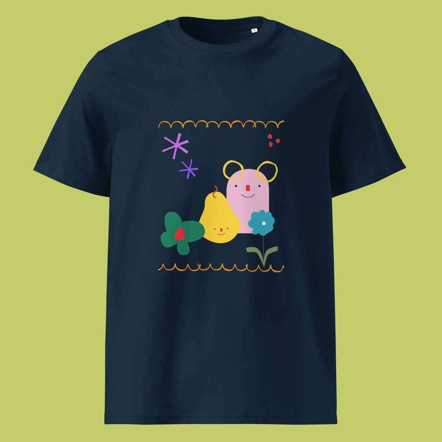 Bio Shirt - irgendwie abstrakt