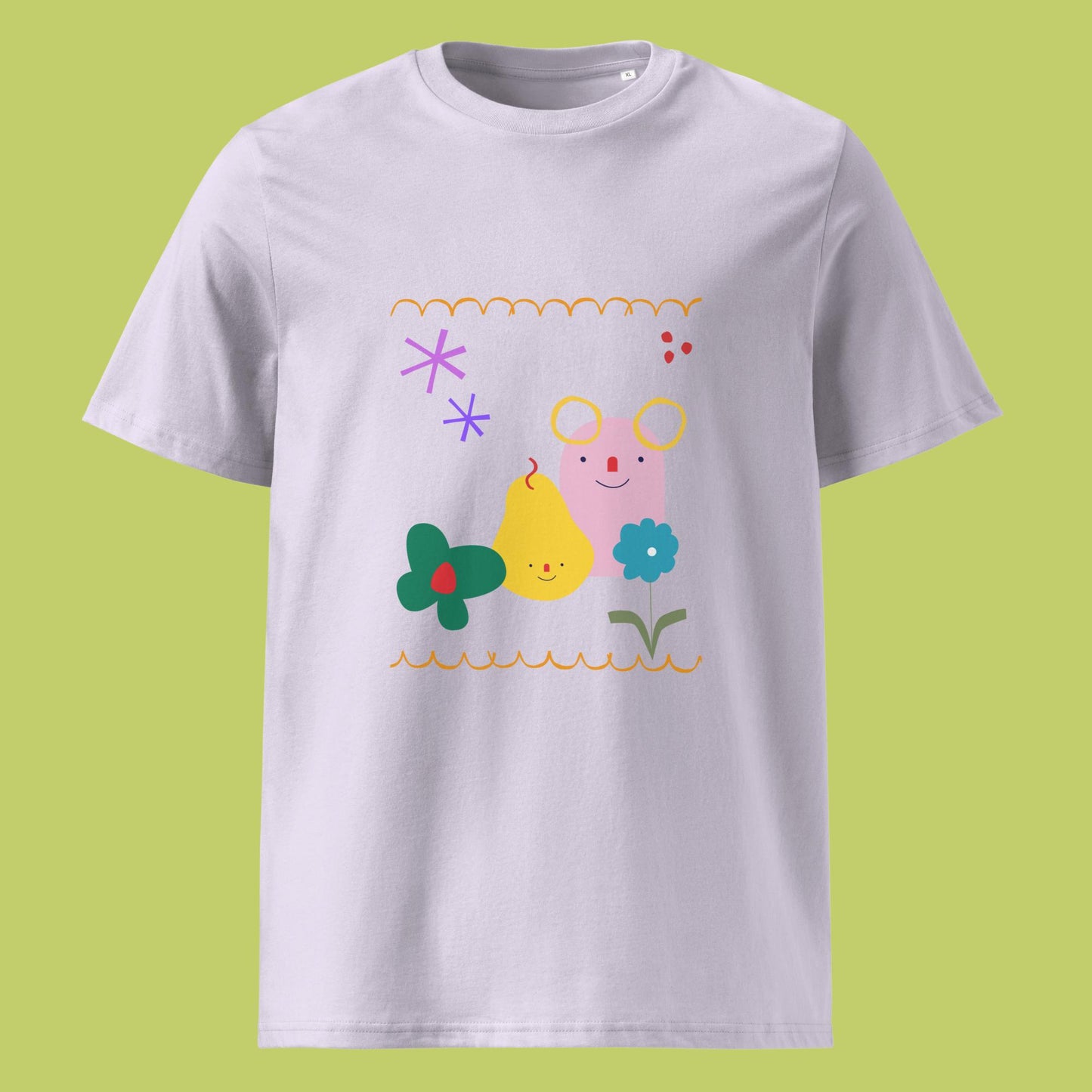 Bio Shirt - irgendwie abstrakt