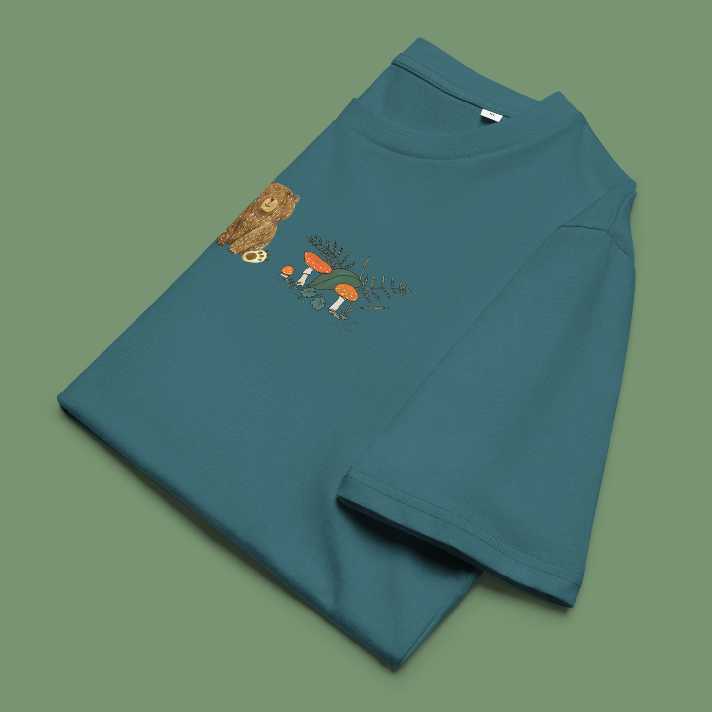 Bio Shirt - Fliegenpilzbär
