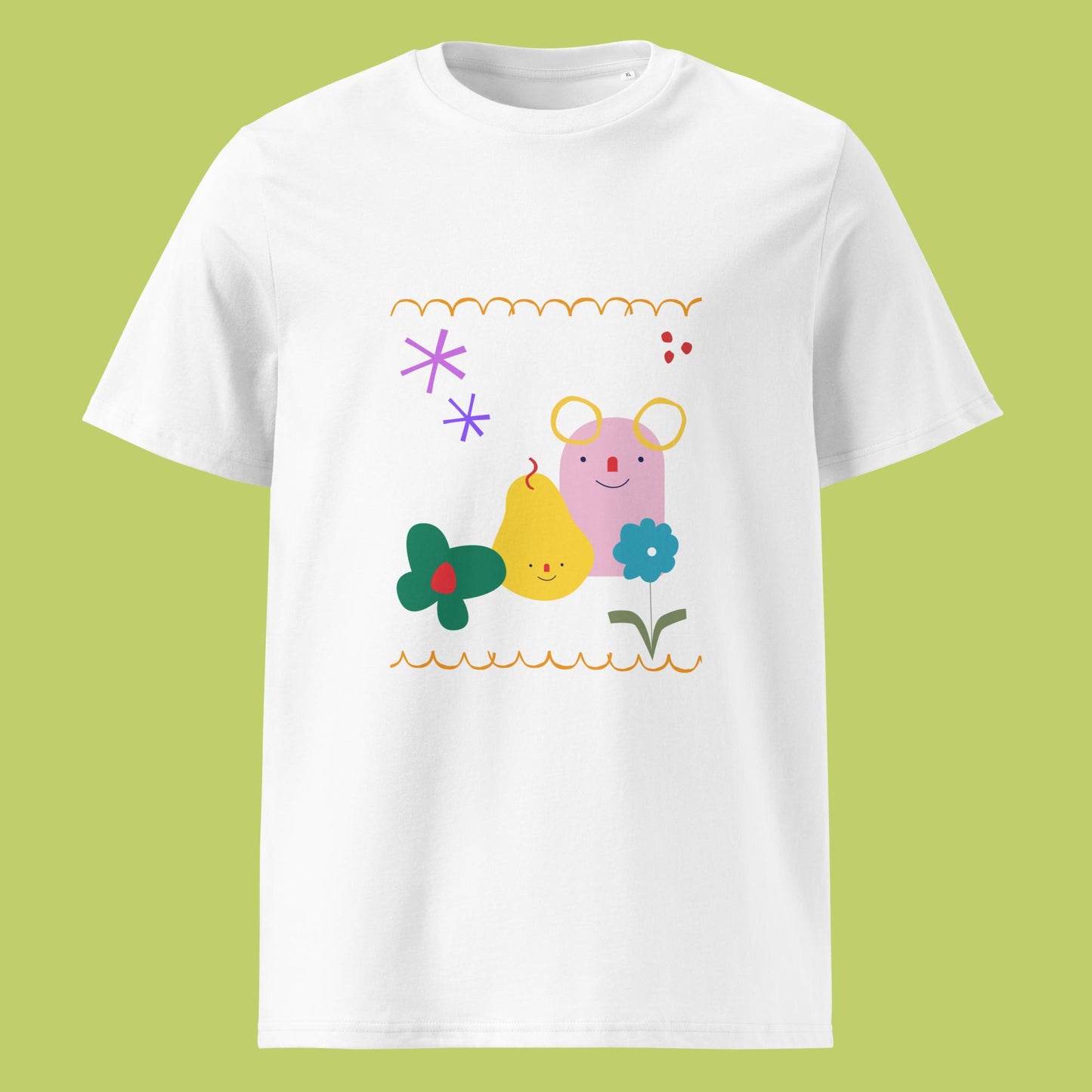 Bio Shirt - irgendwie abstrakt