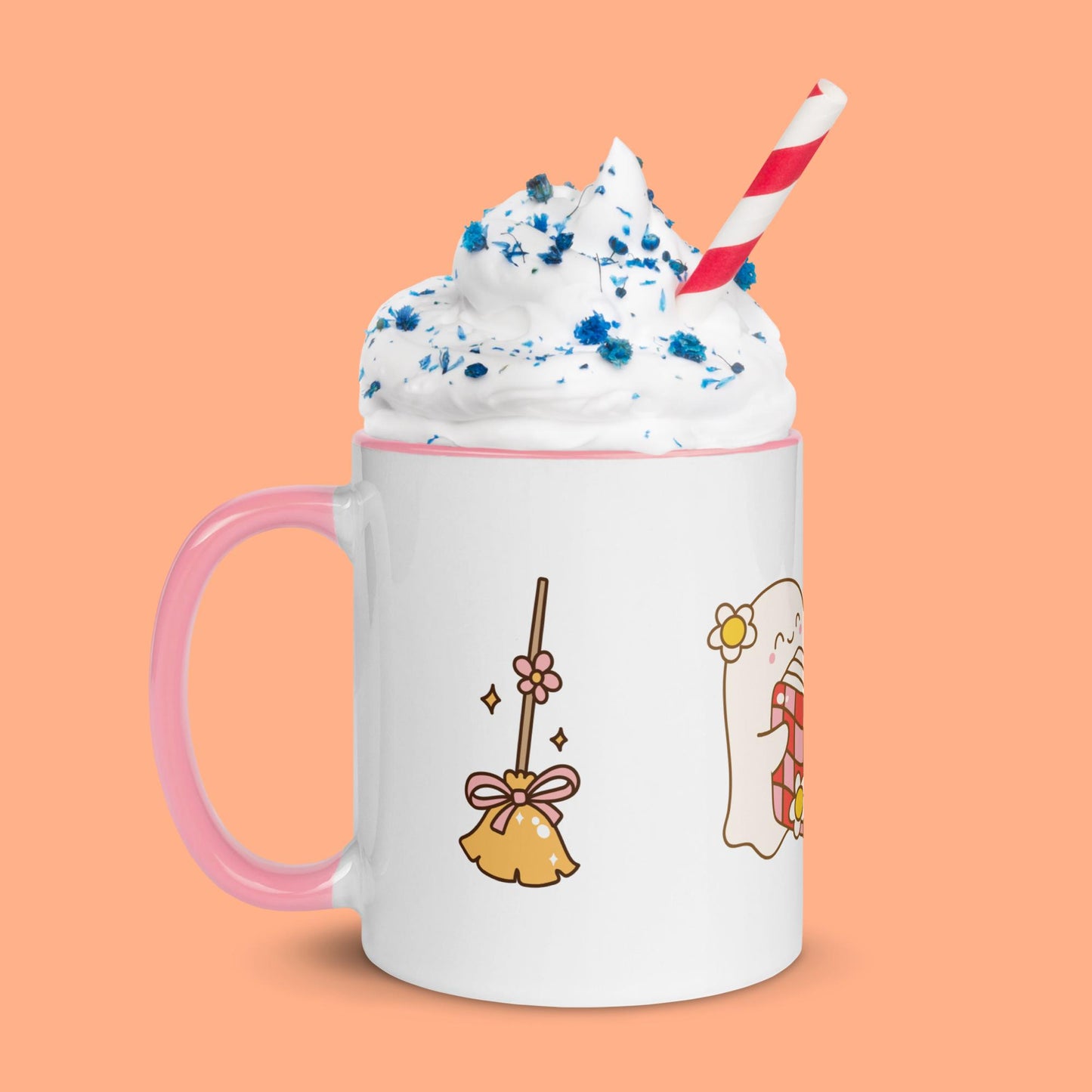 Tasse - Farbwahl - niedliche Geister 3