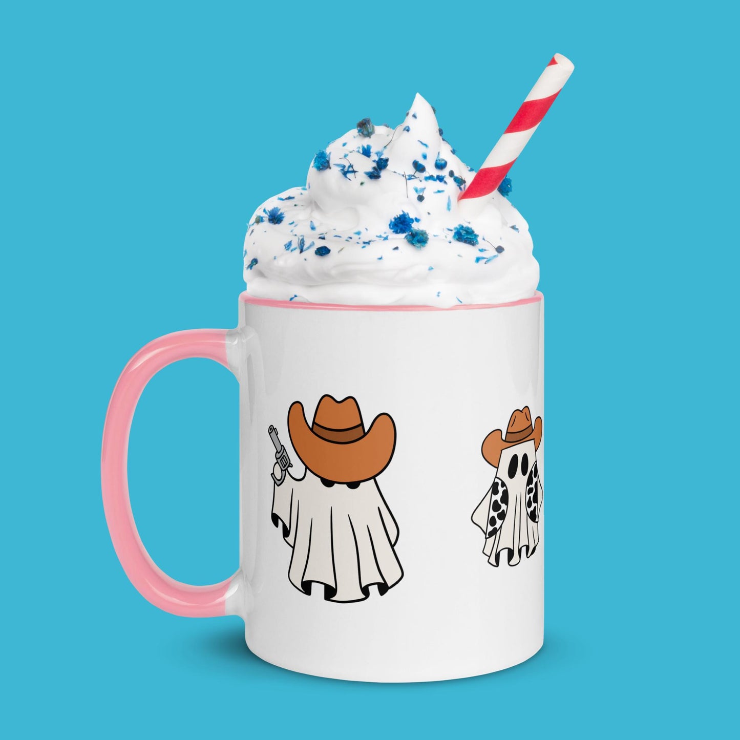 Tasse - Farbwahl - niedliche Geister 2