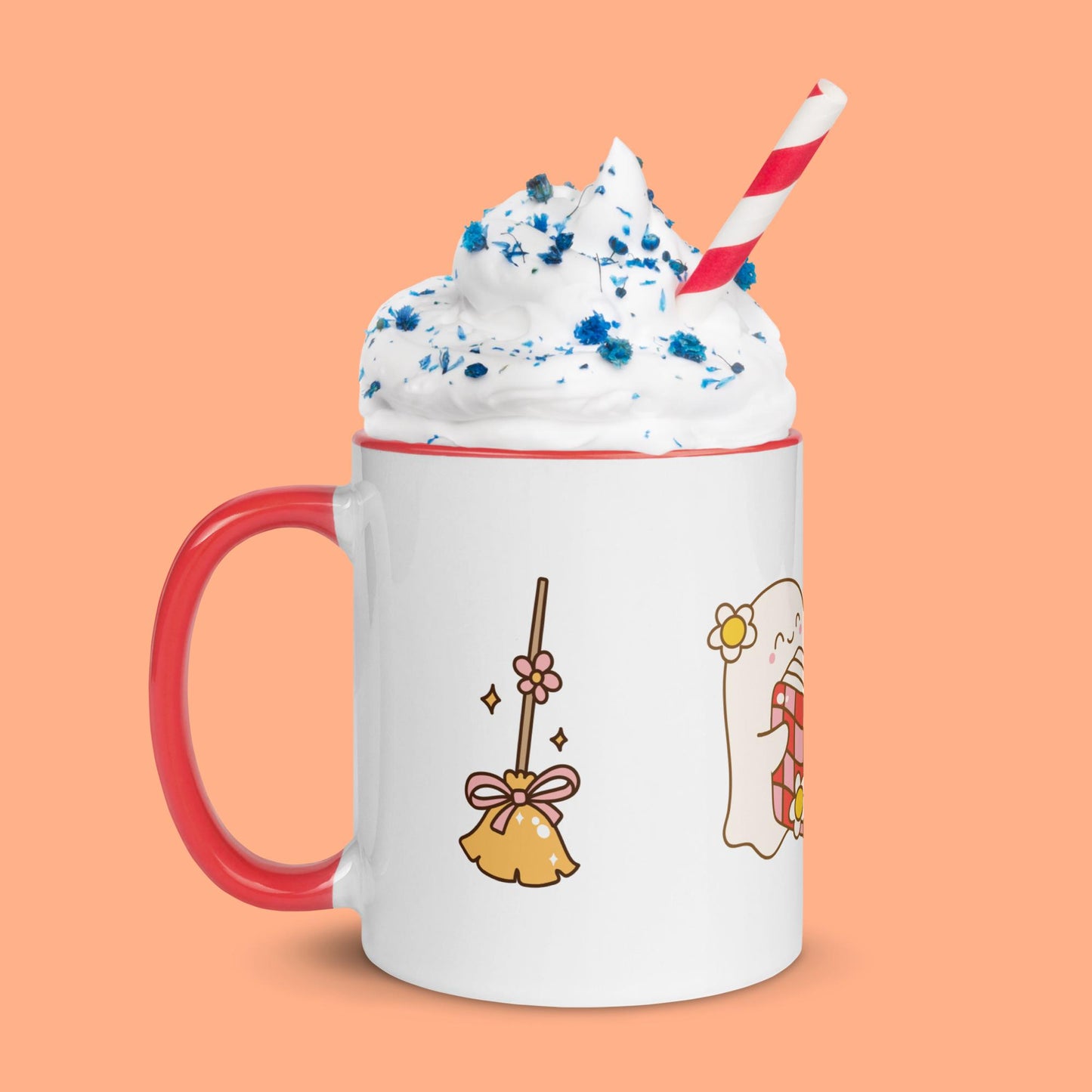 Tasse - Farbwahl - niedliche Geister 3