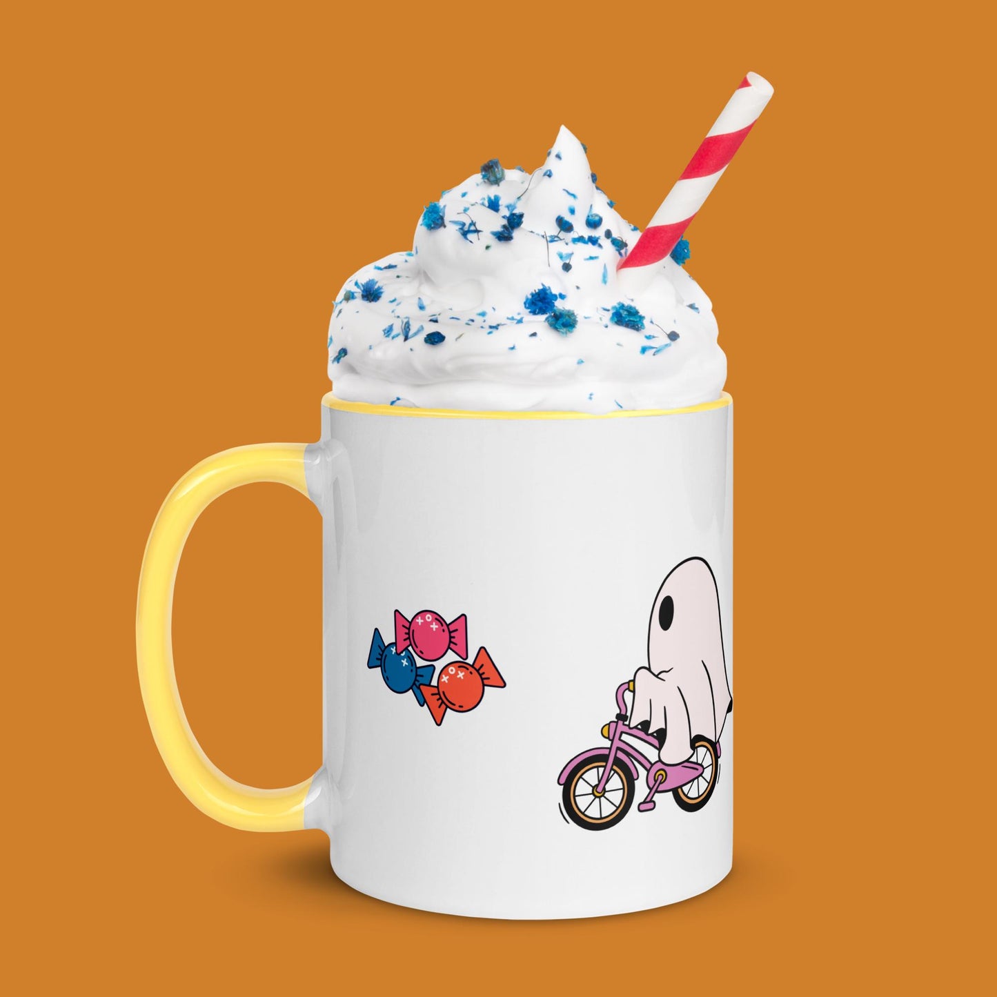 Tasse - Farbwahl - niedliche Geister 5